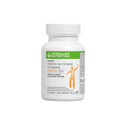 Formül 2 Vitamin ve Mineral Kompleks Erkekler İçin